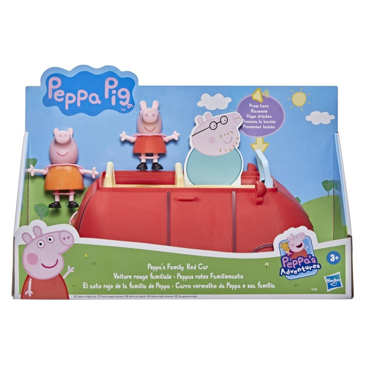 Hasbro Peppa Pig Peppa\'s Family Red Car in the group TOYS, KIDS & BABY PRODUCTS / Toys / Play set at TP E-commerce Nordic AB (C83345)