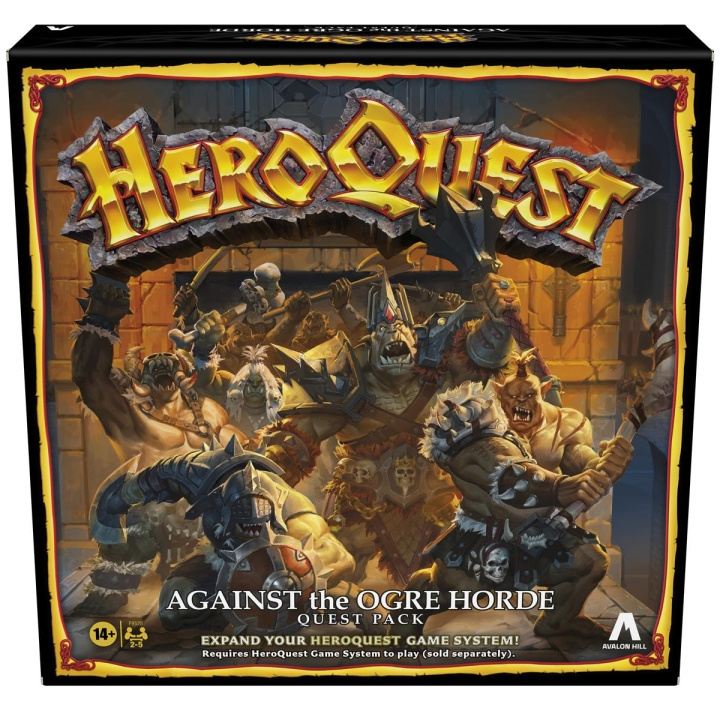 Hasbro HeroQuest Expansion Ogre Horde Quest Pack (EN) in the group TOYS, KIDS & BABY PRODUCTS / Games / Board games at TP E-commerce Nordic AB (C83356)