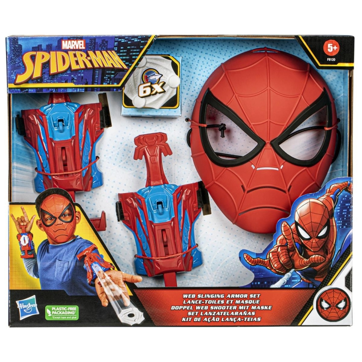 Spider-Man Web Slinging Armor Set in the group TOYS, KIDS & BABY PRODUCTS / Toys / Action play at TP E-commerce Nordic AB (C83374)