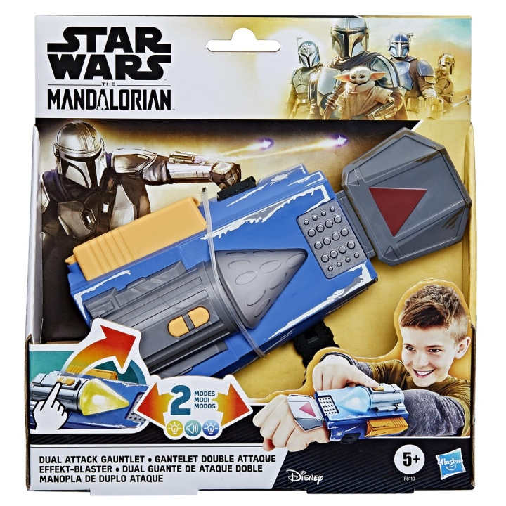 Star Wars The Mandalorian Dual Attack Gauntlet in the group TOYS, KIDS & BABY PRODUCTS / Toys / Action play at TP E-commerce Nordic AB (C83441)