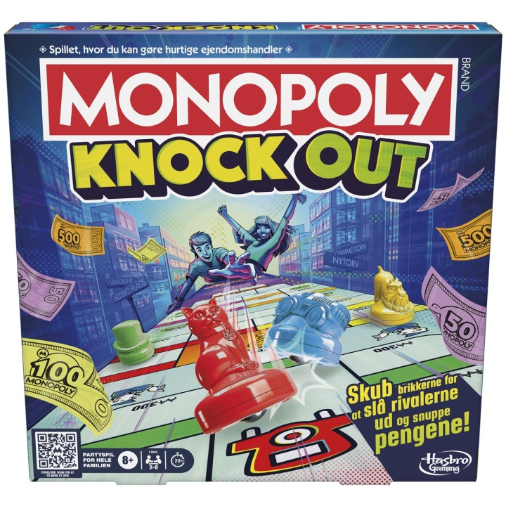 Hasbro Monopoly Knockout (DK) in the group TOYS, KIDS & BABY PRODUCTS / Games / Board games at TP E-commerce Nordic AB (C83452)