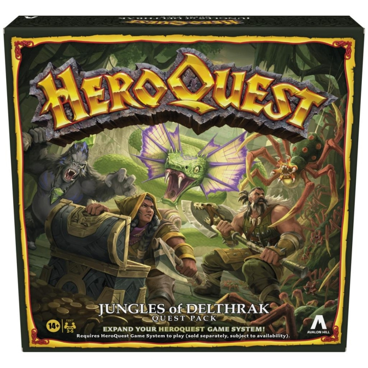 Hasbro HeroQuest Expansion Jungles of Delthrak (EN) in the group TOYS, KIDS & BABY PRODUCTS / Games / Board games at TP E-commerce Nordic AB (C83455)