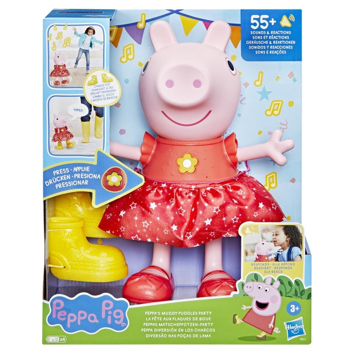 Peppa Pig Peppas Muddy Puddles Party in the group TOYS, KIDS & BABY PRODUCTS / Toys / Electronics & Media / Interactive toys at TP E-commerce Nordic AB (C83480)