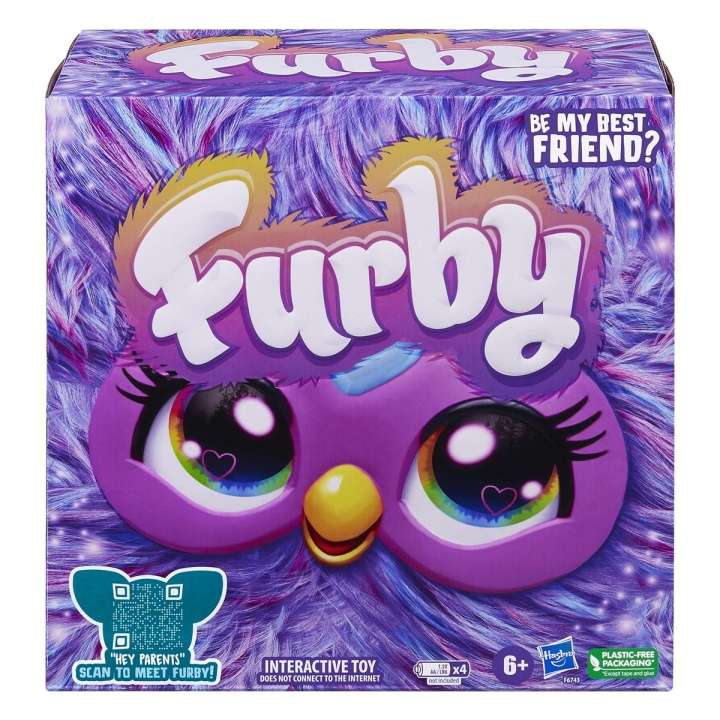 Hasbro Furby Interactive Plush Toy Purple (EN) in the group TOYS, KIDS & BABY PRODUCTS / Toys / Electronics & Media / Interactive toys at TP E-commerce Nordic AB (C83501)