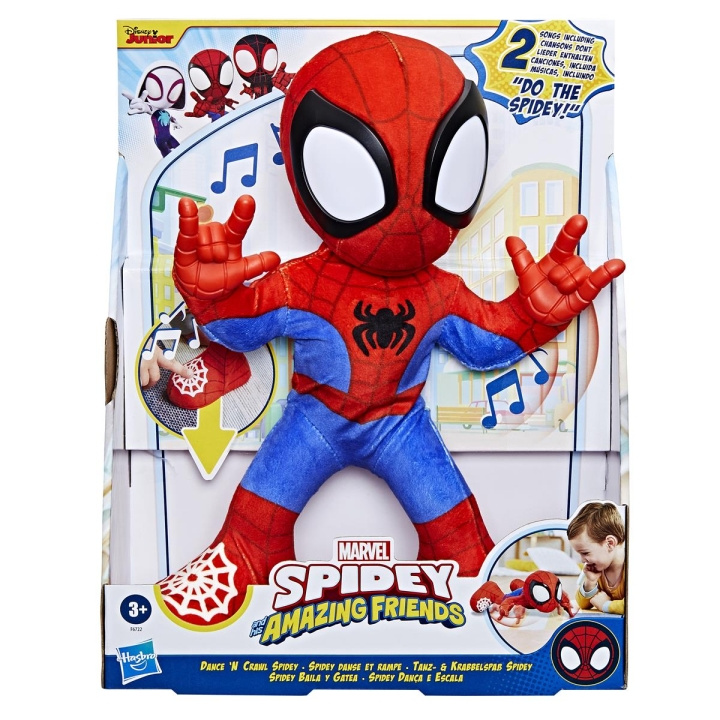 Spidey and his Amazing Friends Dance \'n Crawl Spidey in the group TOYS, KIDS & BABY PRODUCTS / Toys / Figures, Miniatures & accessories at TP E-commerce Nordic AB (C83505)