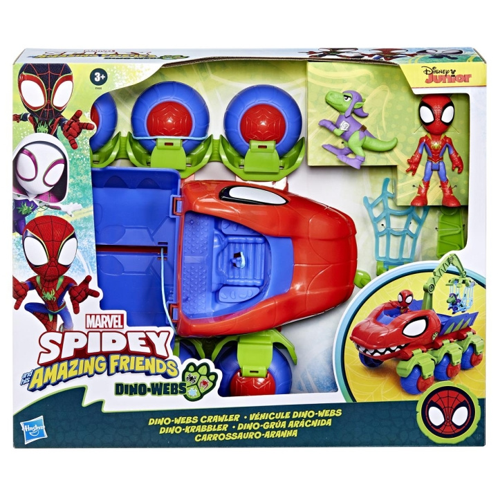 Spidey and his Amazing Friends Dino Webs Team Vehicle in the group TOYS, KIDS & BABY PRODUCTS / Toys / Play set at TP E-commerce Nordic AB (C83510)