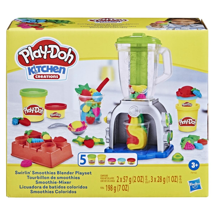 Play-Doh Kitchen Creations Playset Swirlin Smoothies Blender in the group TOYS, KIDS & BABY PRODUCTS / Toys / Clay, play sand and accessories at TP E-commerce Nordic AB (C83543)