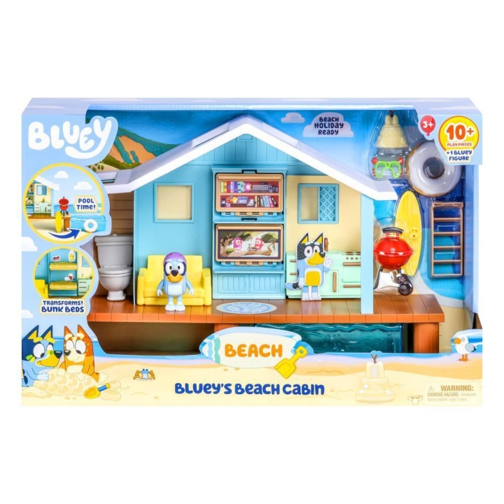 Bluey Beach Cabin ( 90184 ) in the group TOYS, KIDS & BABY PRODUCTS / Toys / Play set at TP E-commerce Nordic AB (C83656)
