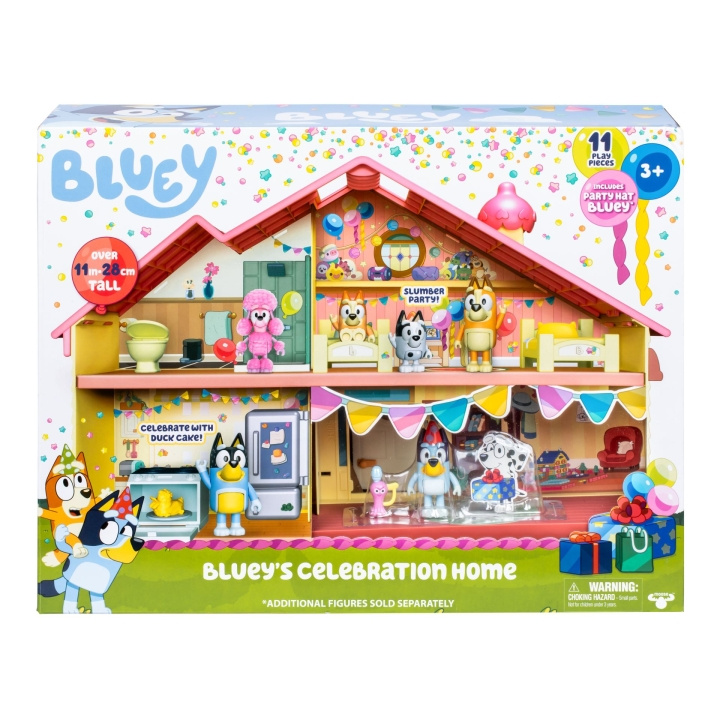 Bluey Bluey\'s Birthday Celebration Home Playset (90269) in the group TOYS, KIDS & BABY PRODUCTS / Toys / Play set at TP E-commerce Nordic AB (C83733)