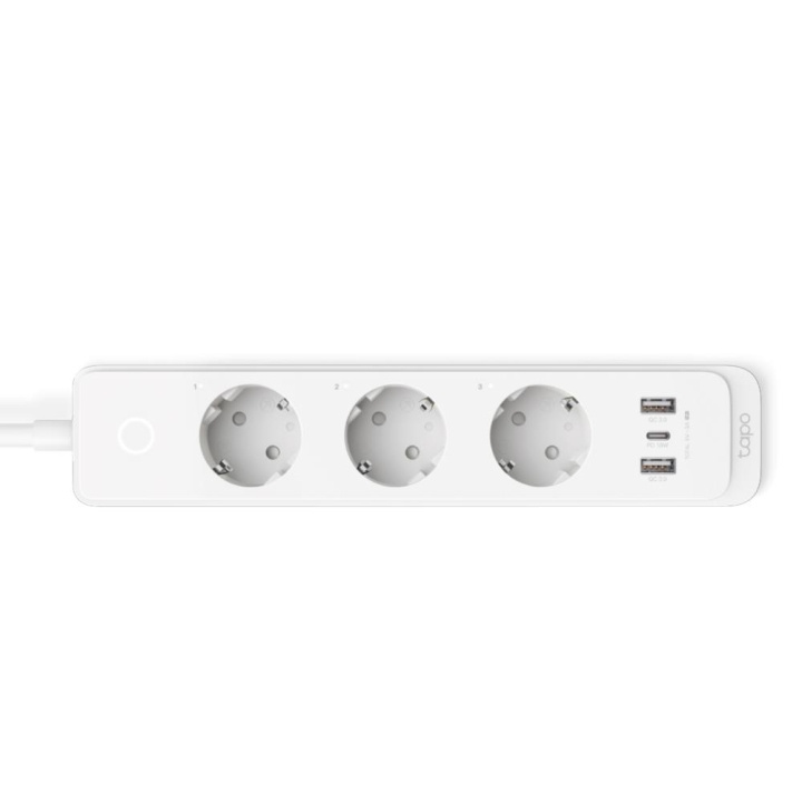 TP-Link Tapo Smart Wi-Fi Power Strip /Tapo P300 in the group HOME, HOUSEHOLD & GARDEN / Smart home / Smart home systems at TP E-commerce Nordic AB (C83807)