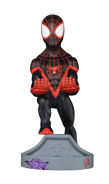 Cable Guys Spider-Man Miles Morales in the group COMPUTERS & PERIPHERALS / GAMING / Gaming accessories at TP E-commerce Nordic AB (C83971)