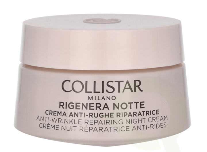 Collistar Rigenera Notte Anti-Wrinkle Repairing Night Cream 50 ml in the group BEAUTY & HEALTH / Skin care / Face / Night cream at TP E-commerce Nordic AB (C84460)