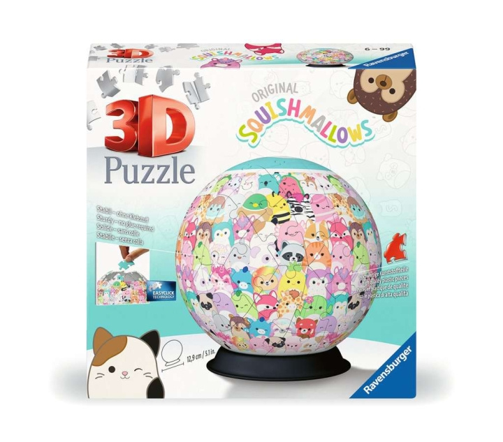 Ravensburger Puzzle Squishmallows 3D Ball 72p in the group Sport, leisure & Hobby / Hobby / Puzzle at TP E-commerce Nordic AB (C84794)