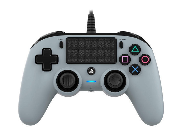 NACON Compact Controller (Grey) in the group HOME ELECTRONICS / Game consoles & Accessories / Sony PlayStation 4 / Accessories at TP E-commerce Nordic AB (C85154)