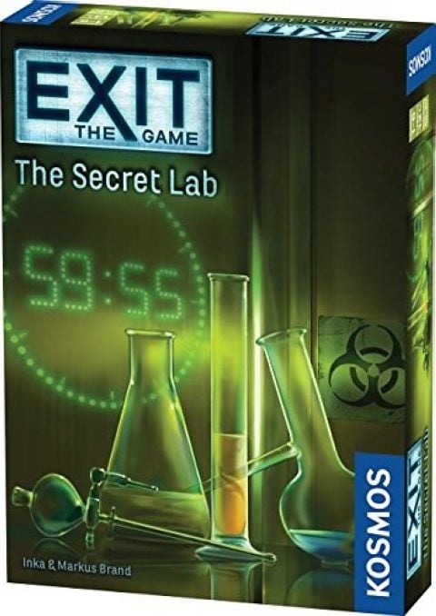 Exit: Escape Room : The Secret Lab (EN) (KOS1266) in the group TOYS, KIDS & BABY PRODUCTS / Games / Board games at TP E-commerce Nordic AB (C85177)