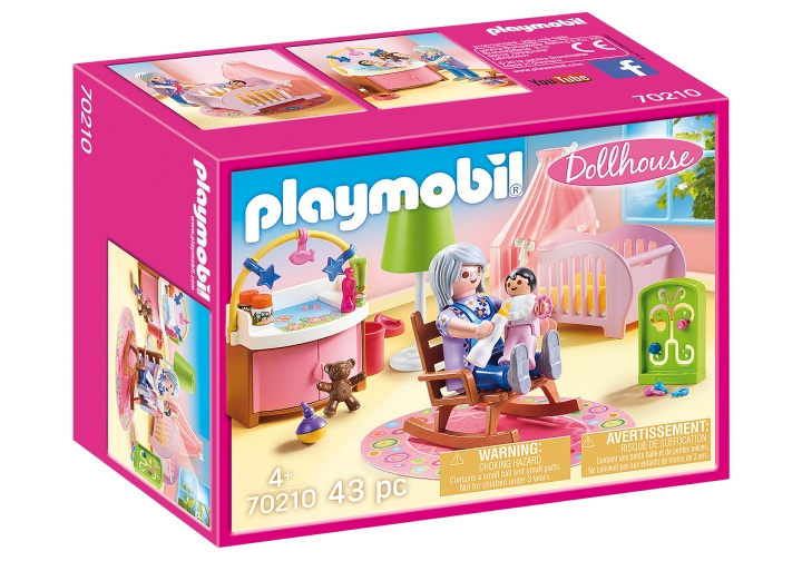 Playmobil Nursery (70210) in the group TOYS, KIDS & BABY PRODUCTS / Toys / Play set at TP E-commerce Nordic AB (C85189)