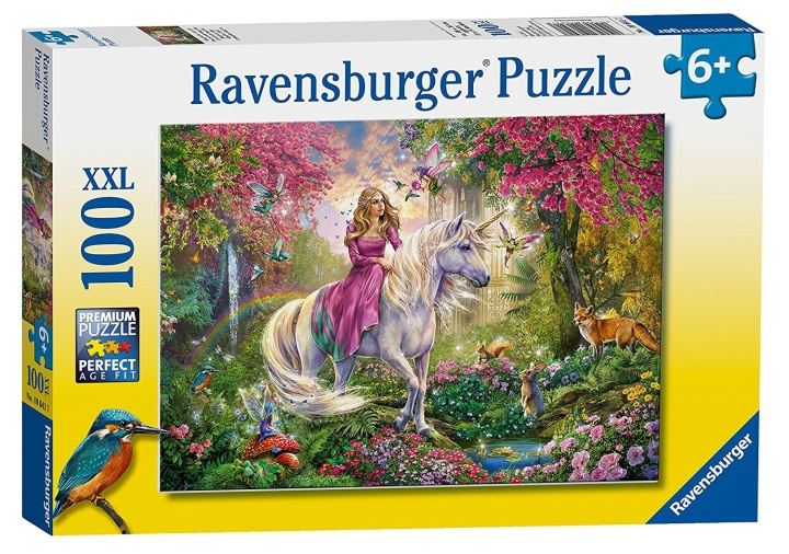 Ravensburger Unicorns XXL, 100pc Jigsaw Puzzle in the group TOYS, KIDS & BABY PRODUCTS / Toys / Kids puzzle at TP E-commerce Nordic AB (C85222)