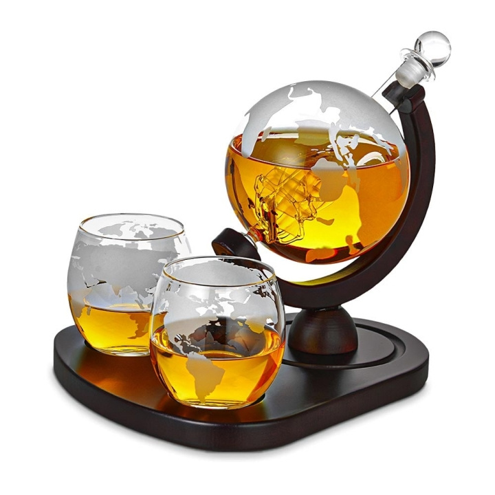 MikaMax Deluxe Globe Decanter Set (04976) in the group HOME, HOUSEHOLD & GARDEN / Kitchen utensils / Wine & Drink accessories at TP E-commerce Nordic AB (C85240)