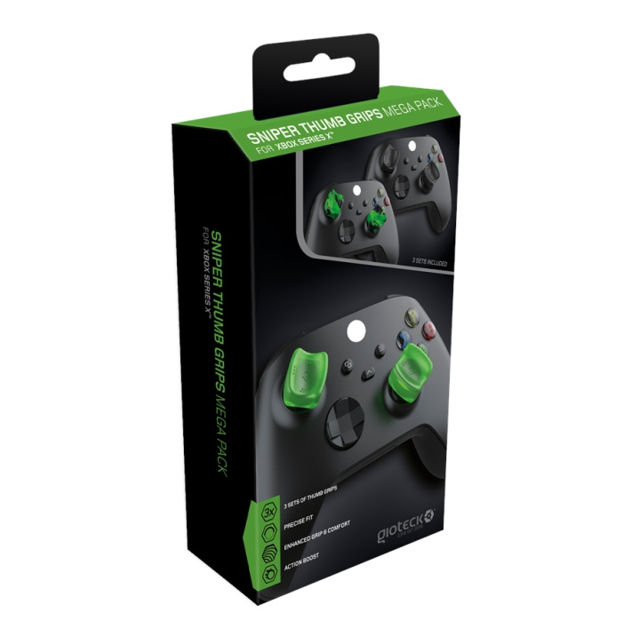 Gioteck Sniper Mega Pack Thumb Grips in the group HOME ELECTRONICS / Game consoles & Accessories / Xbox Series X / Accessories at TP E-commerce Nordic AB (C85269)