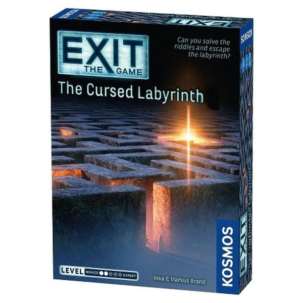 Exit: Escape Room 16: The Cursed Labyrinth (EN) (KOS1595) in the group TOYS, KIDS & BABY PRODUCTS / Games / Board games at TP E-commerce Nordic AB (C85371)