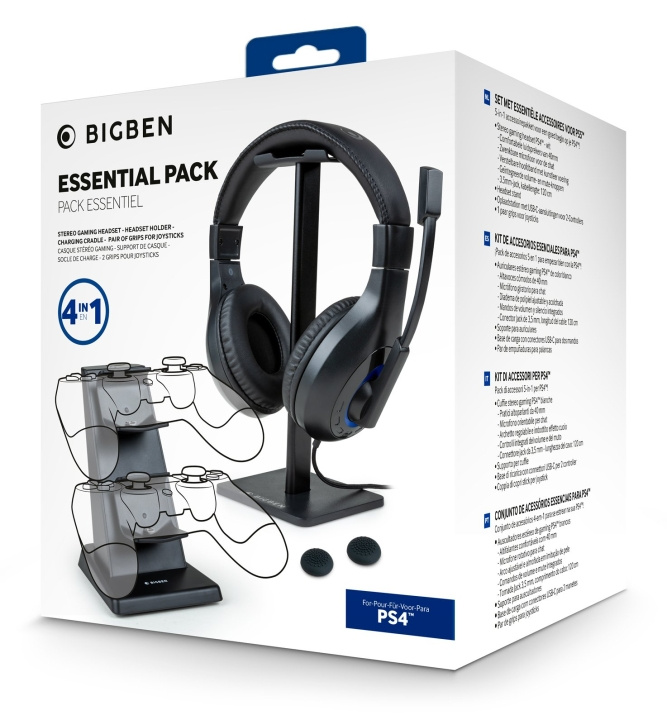 NACON Essential Pack Playstation 4 in the group HOME ELECTRONICS / Game consoles & Accessories / Sony PlayStation 4 / Accessories at TP E-commerce Nordic AB (C85380)