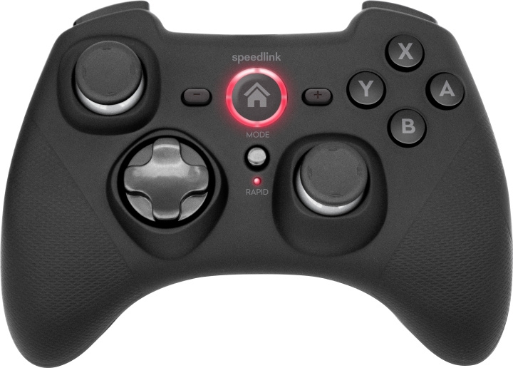 Speedlink RAIT Bluetooth Gamepad - for Nintendo Switch/OLED, rubber-black in the group HOME ELECTRONICS / Game consoles & Accessories / Nintendo Switch / Accessories at TP E-commerce Nordic AB (C85424)
