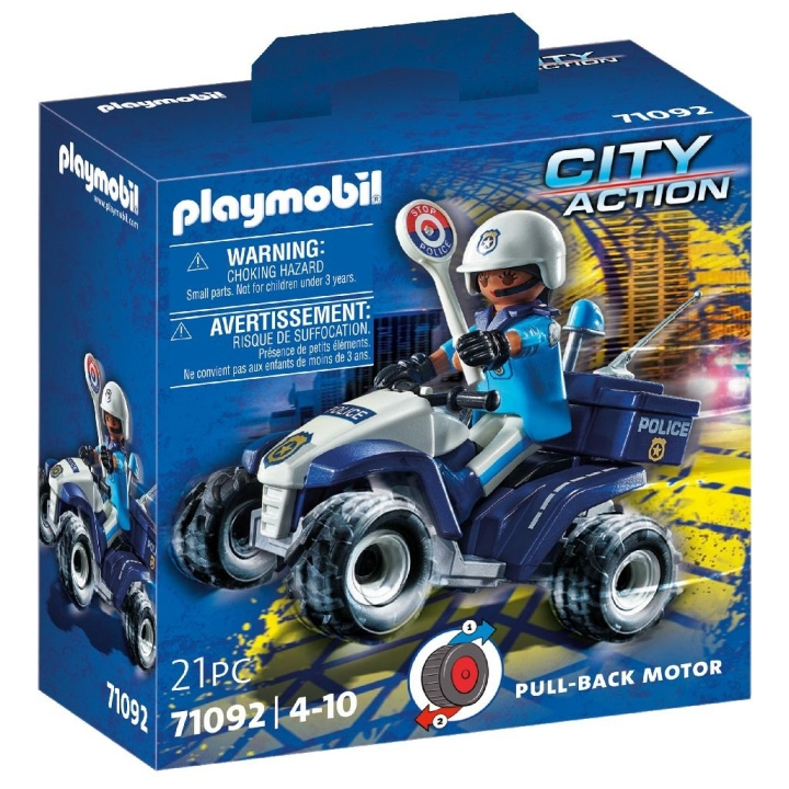 Playmobil Police Quad (71092) in the group TOYS, KIDS & BABY PRODUCTS / Toys / Play set at TP E-commerce Nordic AB (C85446)