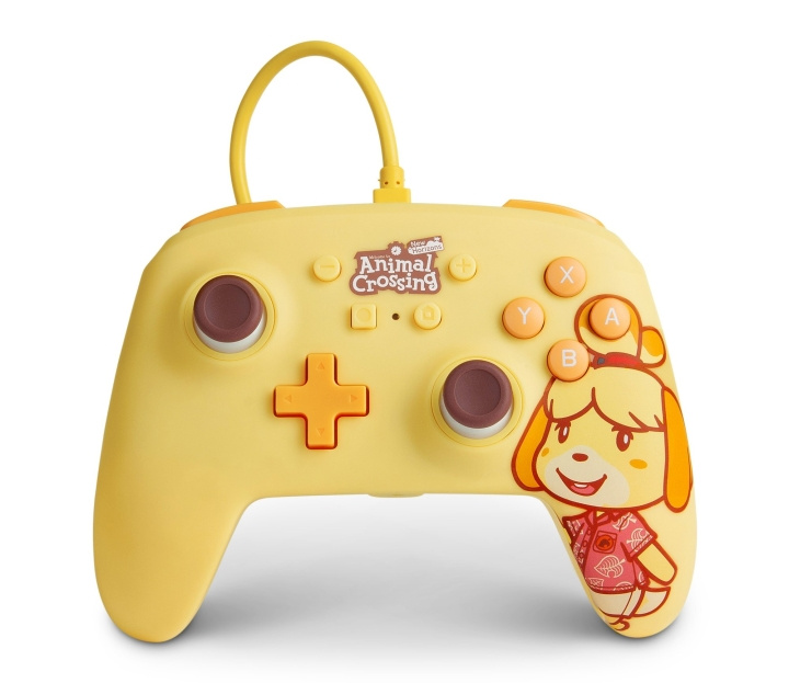 PowerA Enhanced Wired Controller For Nintendo Switch - Animal Crossing: Isabelle in the group HOME ELECTRONICS / Game consoles & Accessories / Nintendo Switch / Accessories at TP E-commerce Nordic AB (C85484)