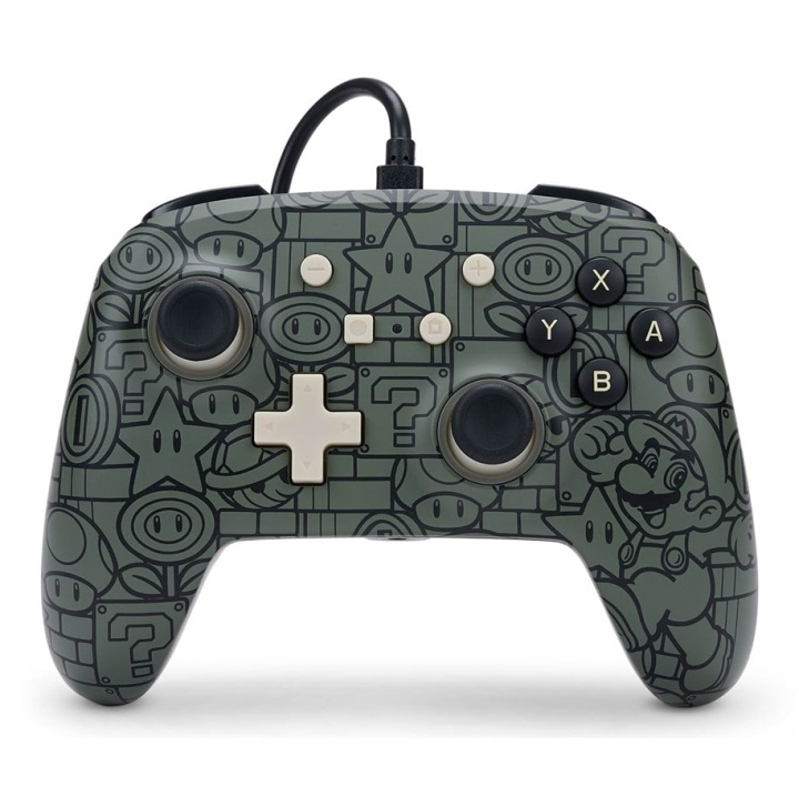 PowerA Enhanced Wired Controller for Nintendo Switch - Power-Up Mario in the group HOME ELECTRONICS / Game consoles & Accessories / Nintendo Switch / Accessories at TP E-commerce Nordic AB (C85487)