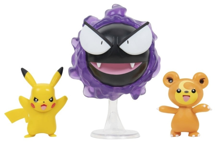 Pokémon Battle Figure 3-Pack - Teddiursa (PKW2347) in the group TOYS, KIDS & BABY PRODUCTS / Toys / Figures, Miniatures & accessories at TP E-commerce Nordic AB (C85540)