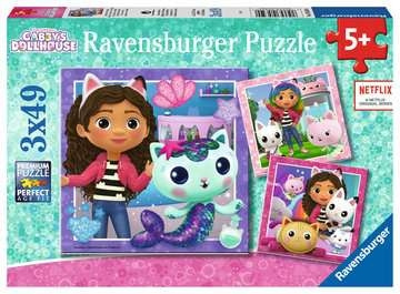Ravensburger 3x49p - Gabby\'s Dollhouse (10105659) in the group TOYS, KIDS & BABY PRODUCTS / Toys / Kids puzzle at TP E-commerce Nordic AB (C85660)