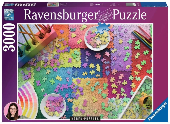 Ravensburger Puzzles On Puzzles 3000p - (10217471) in the group Sport, leisure & Hobby / Hobby / Puzzle at TP E-commerce Nordic AB (C85670)