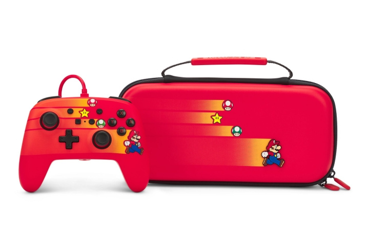 PowerA Enhanced Wired Controller for Nintendo Switch - Speedster Mario in the group HOME ELECTRONICS / Game consoles & Accessories / Nintendo Switch / Accessories at TP E-commerce Nordic AB (C85691)