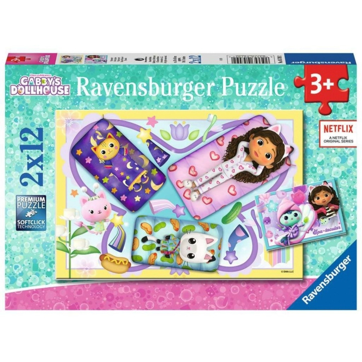 Ravensburger Gabby\'s Dollhouse 2x12p - (10105709) in the group TOYS, KIDS & BABY PRODUCTS / Toys / Kids puzzle at TP E-commerce Nordic AB (C85704)