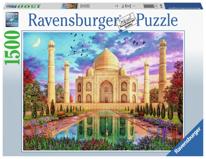 Ravensburger Taj Mahal 1500p - (10217438) in the group Sport, leisure & Hobby / Hobby / Puzzle at TP E-commerce Nordic AB (C85712)