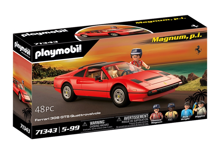 Playmobil Magnum, p.i. Ferrari 308 GTS Quattrovalvole (71343) in the group TOYS, KIDS & BABY PRODUCTS / Toys / Play set at TP E-commerce Nordic AB (C85739)