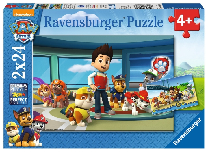Ravensburger Paw Patrol Helpful Good Noses 2x24p - 09085 in the group TOYS, KIDS & BABY PRODUCTS / Toys / Kids puzzle at TP E-commerce Nordic AB (C85775)