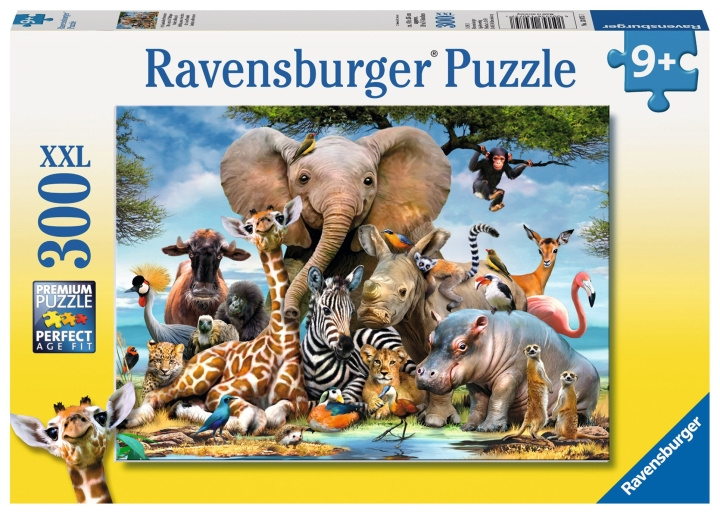 Ravensburger African Friends 300p - 13075 in the group TOYS, KIDS & BABY PRODUCTS / Toys / Kids puzzle at TP E-commerce Nordic AB (C85779)