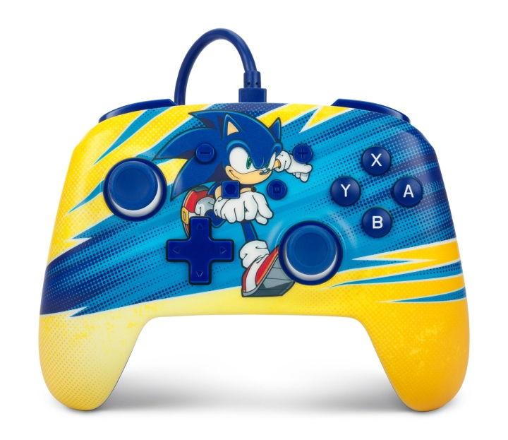 PowerA Enhanced Wired Controller for Nintendo Switch - Sonic Boost in the group HOME ELECTRONICS / Game consoles & Accessories / Nintendo Switch / Accessories at TP E-commerce Nordic AB (C85825)