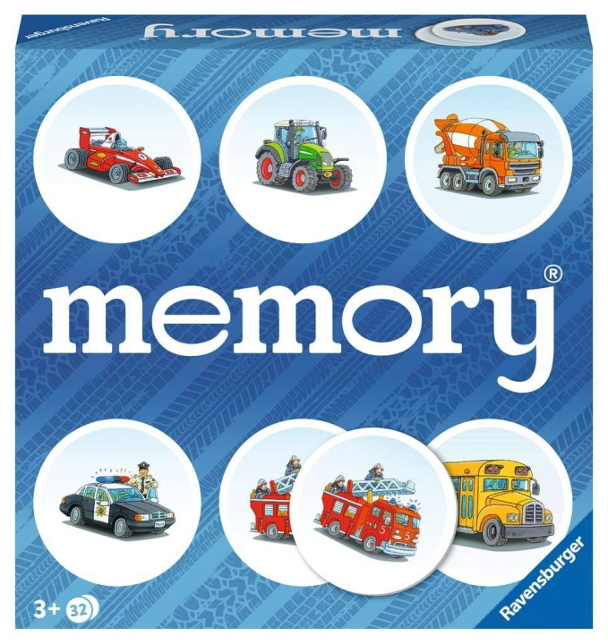 Ravensburger Vehicles memory® ( 10622378 ) in the group TOYS, KIDS & BABY PRODUCTS / Games / Board games at TP E-commerce Nordic AB (C85908)