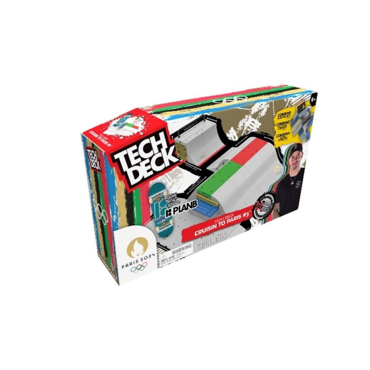 Tech Deck Olympic X-Connect Creator-Aurélien G. (6070271) in the group TOYS, KIDS & BABY PRODUCTS / Toys / Action play at TP E-commerce Nordic AB (C85913)