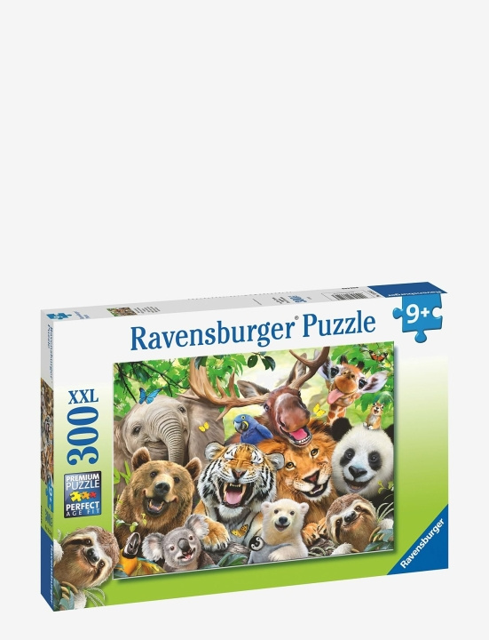 Ravensburger Exotic Animals Selfie 300p (RAE10113354) in the group TOYS, KIDS & BABY PRODUCTS / Toys / Kids puzzle at TP E-commerce Nordic AB (C85933)