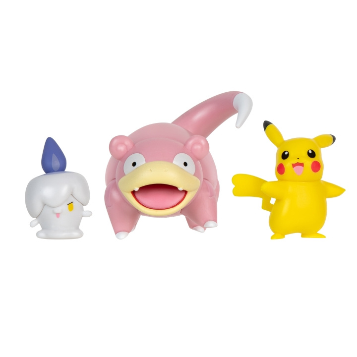 Pokémon Battle Figure 3 Pk - Pikachu Female (PKW3056) in the group TOYS, KIDS & BABY PRODUCTS / Toys / Figures, Miniatures & accessories at TP E-commerce Nordic AB (C85987)