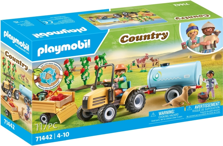 Playmobil Tractor with trailer and water tank (71442) in the group TOYS, KIDS & BABY PRODUCTS / Toys / Play set at TP E-commerce Nordic AB (C86013)