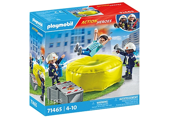 Playmobil Firefighter with air pillow (71465) in the group TOYS, KIDS & BABY PRODUCTS / Toys / Play set at TP E-commerce Nordic AB (C86019)