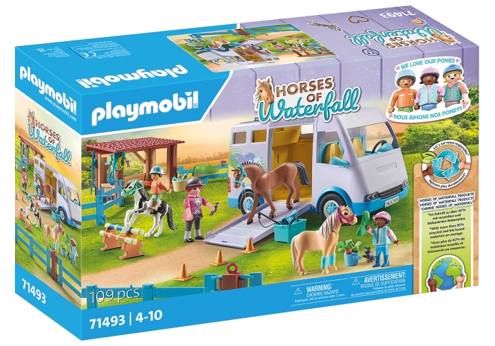 Playmobil Mobile horse riding school (71493) in the group TOYS, KIDS & BABY PRODUCTS / Toys / Play set at TP E-commerce Nordic AB (C86026)