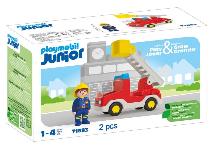 Playmobil JUNIOR: Ladder Unit Fire Truck (71683) in the group TOYS, KIDS & BABY PRODUCTS / Toys / Play set at TP E-commerce Nordic AB (C86048)