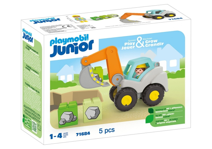Playmobil JUNIOR: Shovel Excavator (71684) in the group TOYS, KIDS & BABY PRODUCTS / Toys / Play set at TP E-commerce Nordic AB (C86049)