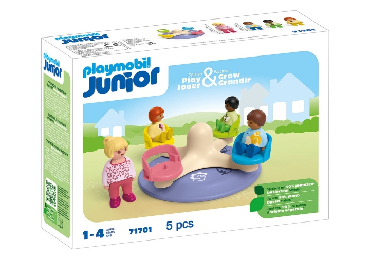 Playmobil JUNIOR: Number-Merry-Go-Round (71701) in the group TOYS, KIDS & BABY PRODUCTS / Toys / Play set at TP E-commerce Nordic AB (C86054)