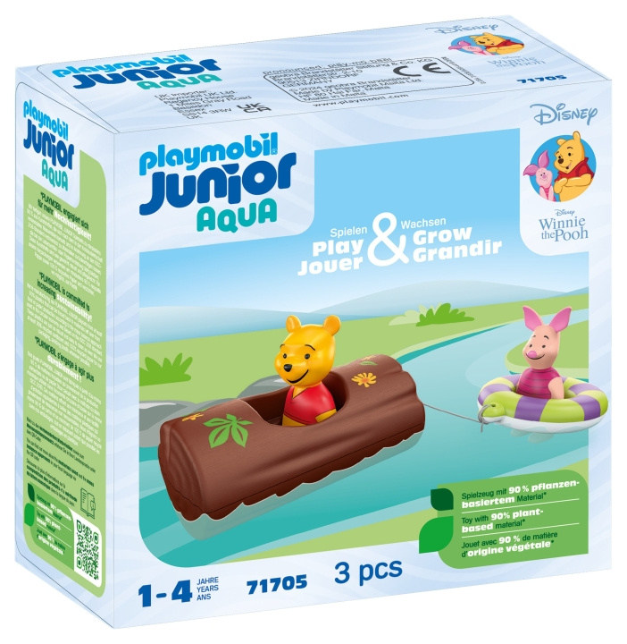 Playmobil JUNIOR & Disney: Winnie\'s & Piglet\'s Water Adventure (71705) in the group TOYS, KIDS & BABY PRODUCTS / Toys / Play set at TP E-commerce Nordic AB (C86066)